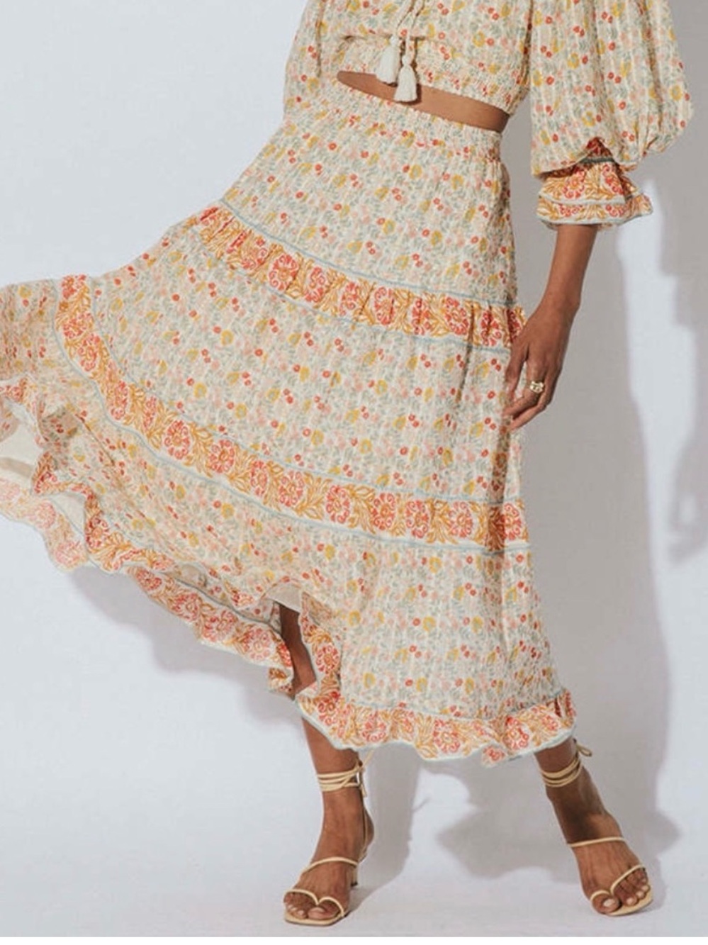 Cleobella Rosa Midi Skirt